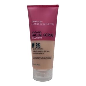 Seed+Clay Probiotics Technology Renewing Facial Scrub Grapefruit (#315) 5.1 oz.